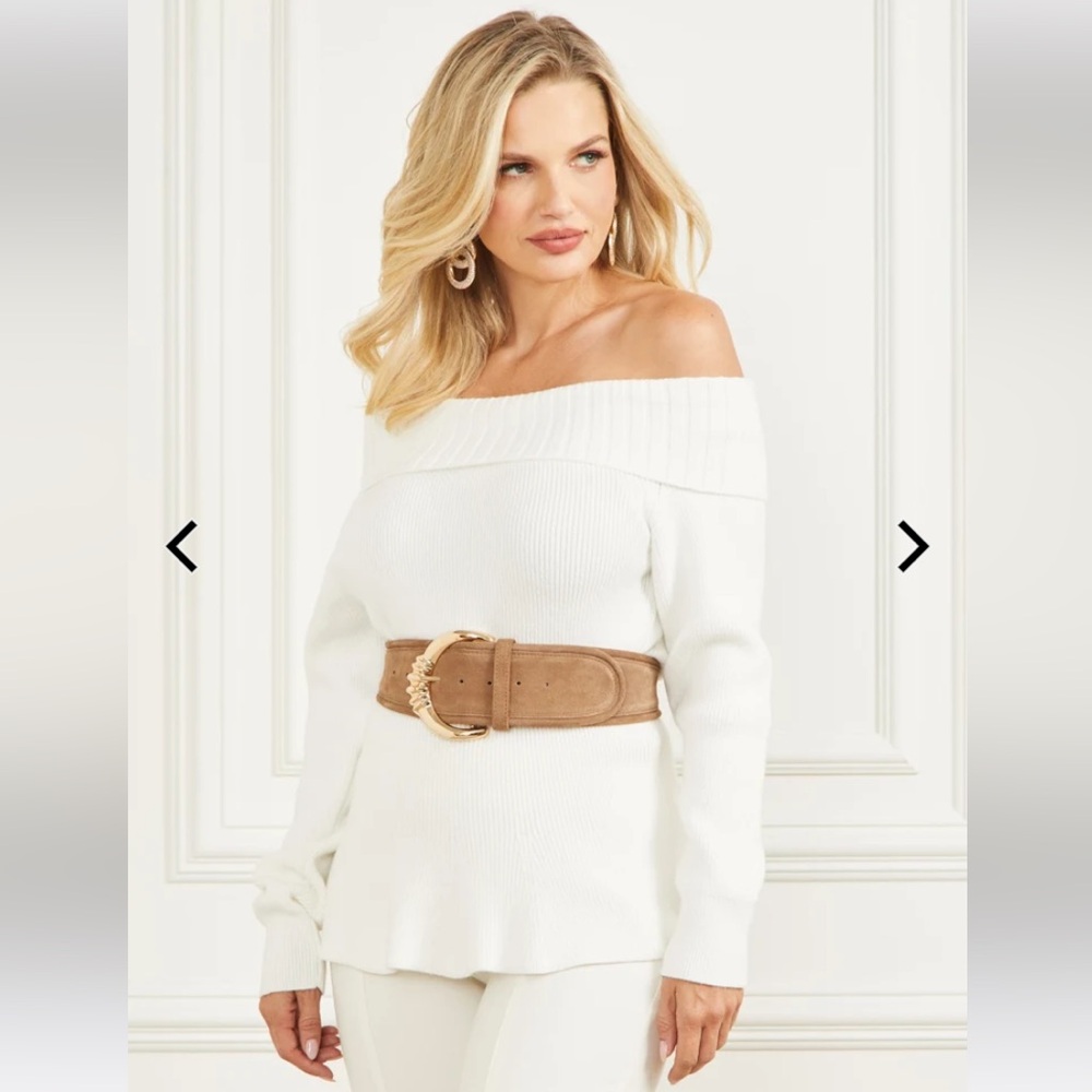 Marciano White Sweater - Size M